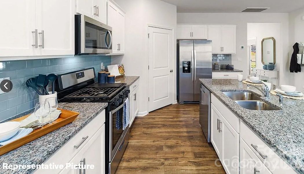Furnished interior view inside a new home in Brinkley Ridge, Kings Mountain (Image 5).
