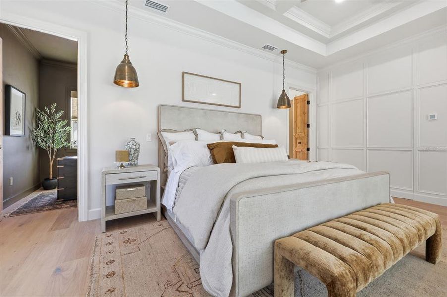 Furnished interior view inside a new home in , Newberry (Image 30).