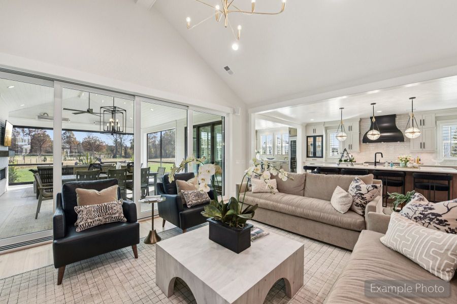 Furnished interior view inside a new home in Davidson Retreat, Davidson (Image 14).