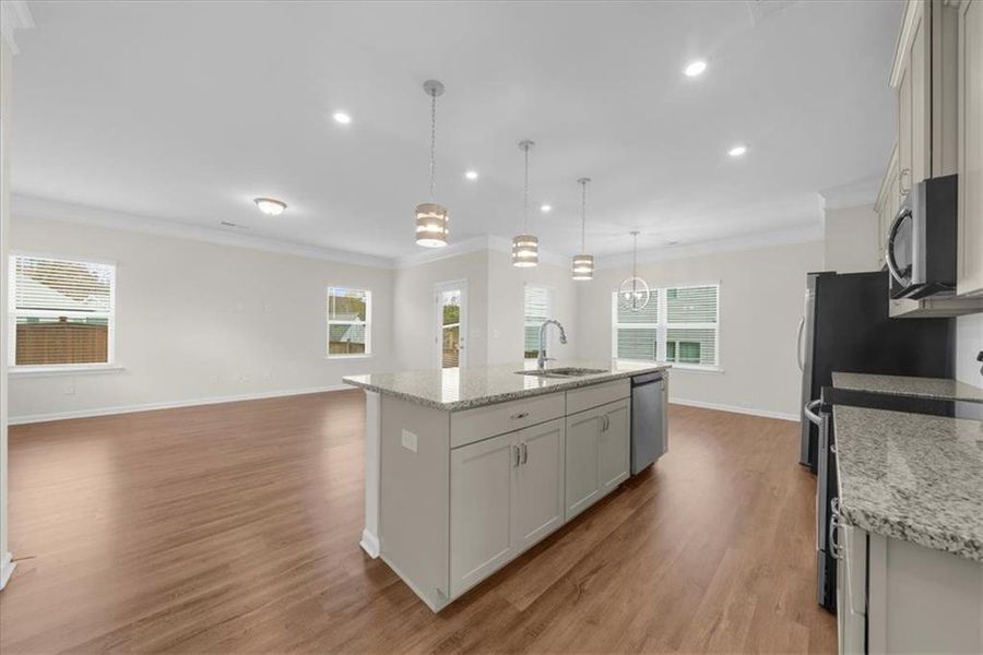 Furnished interior view inside a new home in , Ball Ground (Image 7).