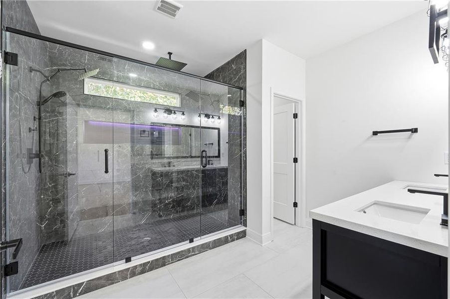 Furnished interior view inside a new home in , Gainesville (Image 35).