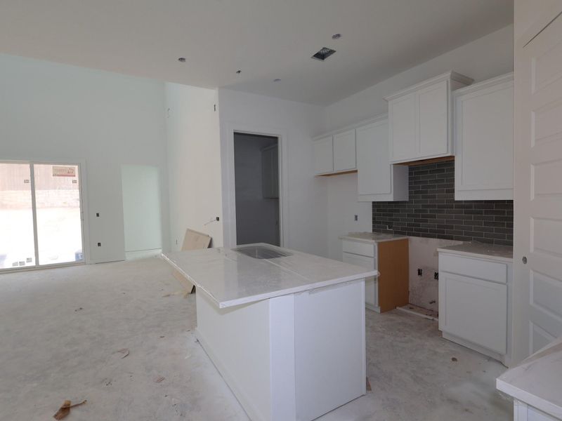 Furnished interior view inside a new home in Cedar Brook, Leander (Image 10).
