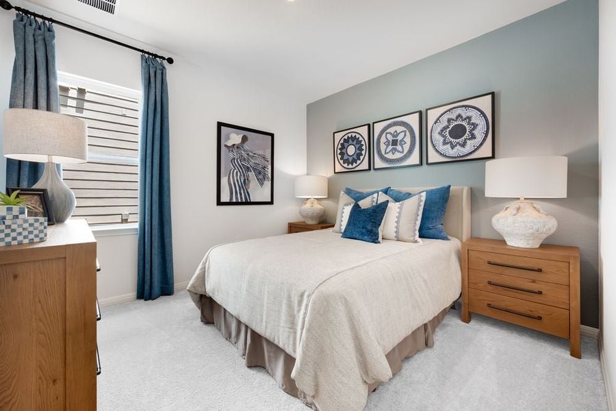 Representative furnished interior of a home built from the Osprey by Taylor Morrison in Longview 40s, Del Valle (Image 26). Representative furnished interior of a home built from the Osprey by Taylor Morrison in Longview 40s, Del Valle (Image 26).