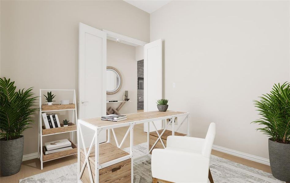 Furnished interior view inside a new home in , Azle (Image 4). Furnished interior view inside a new home in , Azle (Image 4).