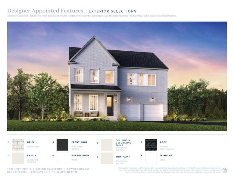 Sample of building materials used in homes in Tomlinson Pointe - Carlow Collection, Mount Juliet (Image 5).