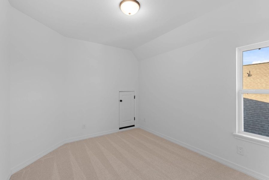 Third bedroom. Sample product photo. Actual exterior and interior selections may vary by homesite. Photo may be virtually staged. Third bedroom. Sample product photo. Actual exterior and interior selections may vary by homesite. Photo may be virtually staged.
