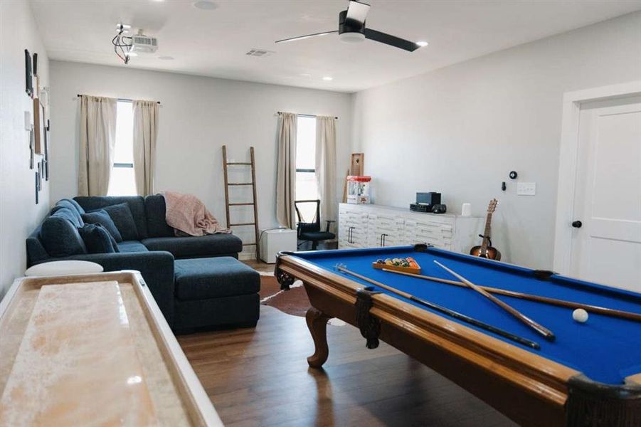 Furnished interior view inside a new home in , Elm Mott (Image 11).