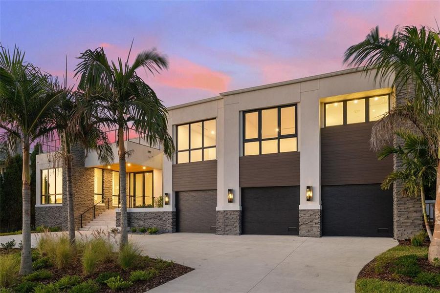 Front exterior of a new home in , Tampa, FL, highlighting curb appeal (Image 24).