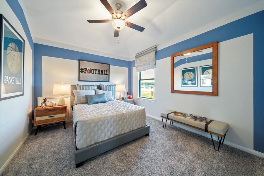 Furnished interior view inside a new home in Granger Pines, Conroe (Image 19).