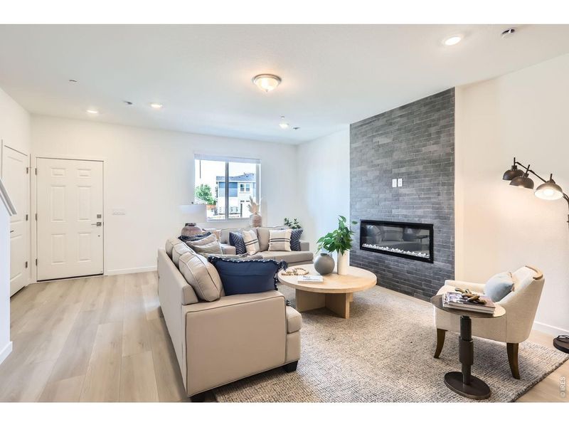 Furnished interior view inside a new home in , Longmont (Image 6).