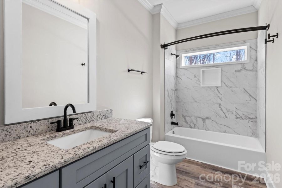 Furnished interior view inside a new home in , Statesville (Image 7).