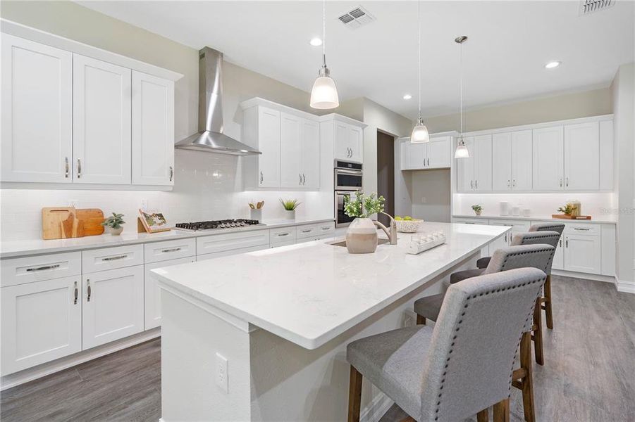 Furnished interior view inside a new home in , Brooksville (Image 3).