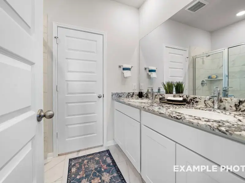 Furnished interior view inside a new home in Liberty Estates, Cleveland (Image 15).