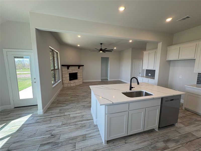 Furnished interior view inside a new home in , Lowry Crossing (Image 5).
