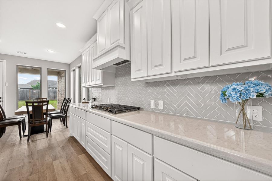 Furnished interior view inside a new home in Cane Island, Katy (Image 14).