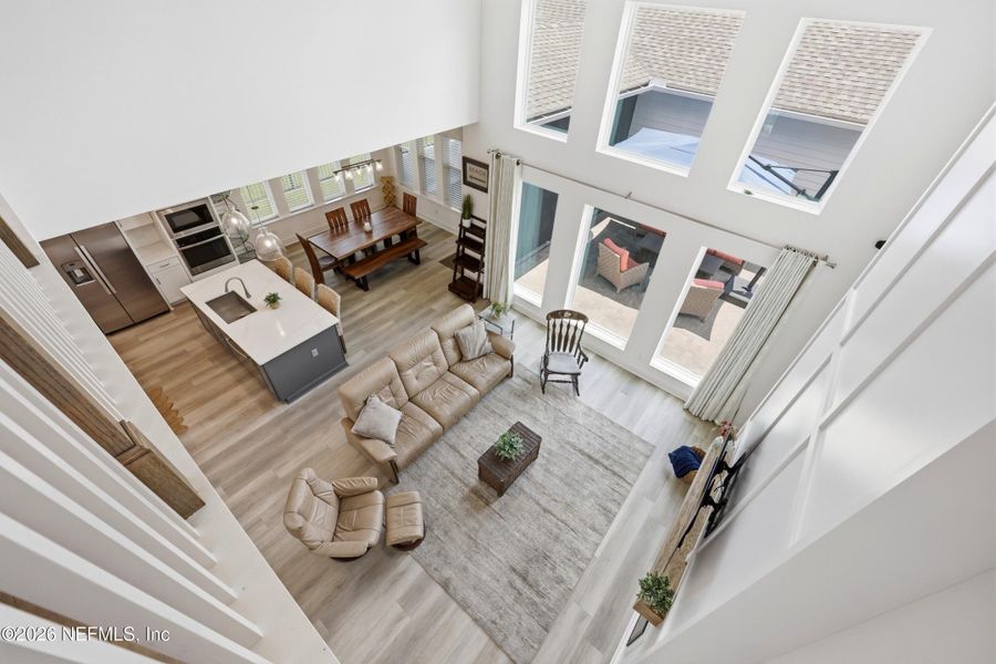 Furnished interior view inside a new home in Seven Pines, Jacksonville (Image 15).