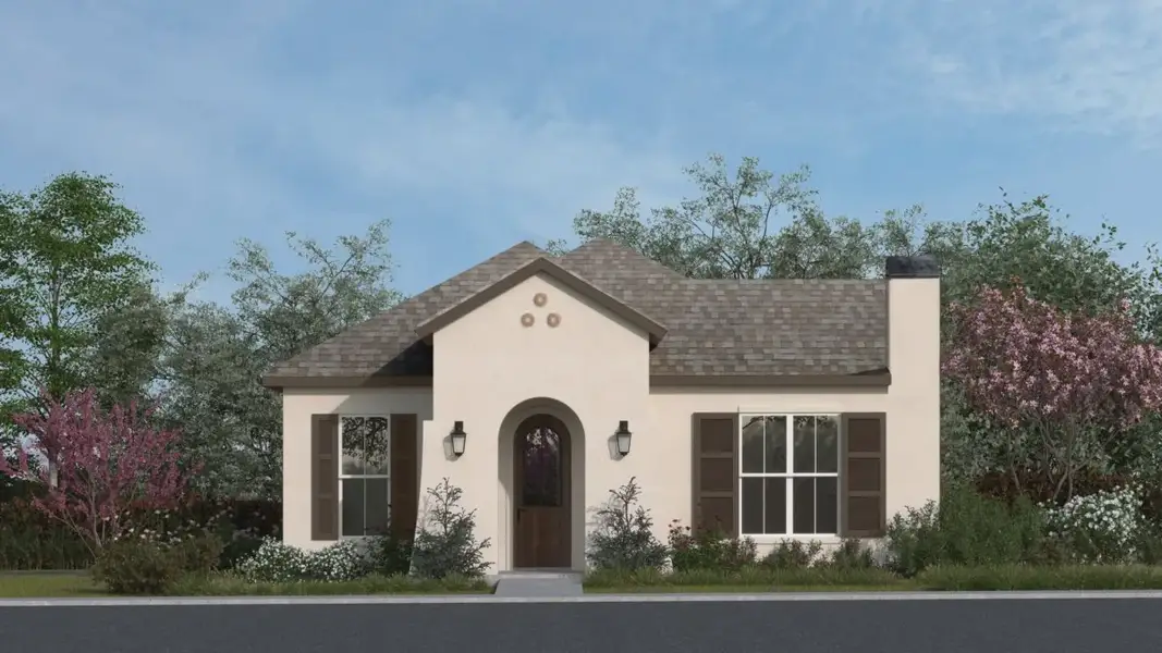 Representative exterior photo of a completed home built from the Parker by Olivia Clarke Homes in Uptown Celina, Celina, TX (Image 3). Representative exterior photo of a completed home built from the Parker by Olivia Clarke Homes in Uptown Celina, Celina, TX (Image 3).