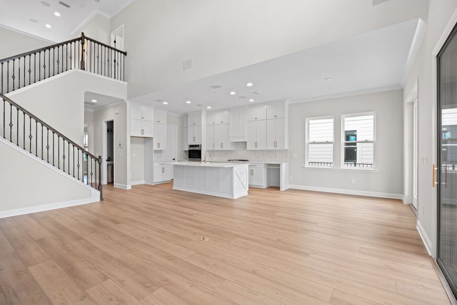 Representative unfurnished interior of a home built from the Walton by Riverside Homes in Mariposa at EverRange, Jacksonville (Image 56).