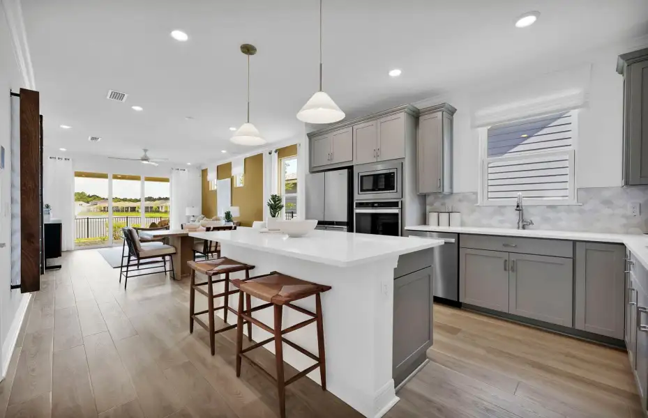 Representative furnished interior of a home built from the Contour by Del Webb in Del Webb Flagler Beach, Palm Coast (Image 5). Representative furnished interior of a home built from the Contour by Del Webb in Del Webb Flagler Beach, Palm Coast (Image 5).