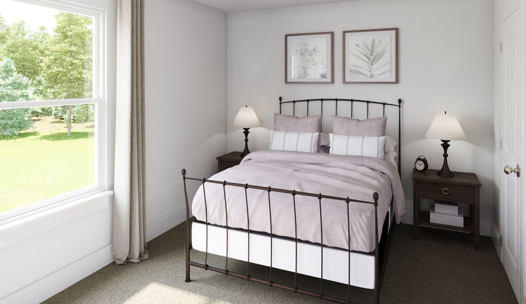 Representative furnished interior of a home built from the Skyway by Mattamy Homes in Cardinal Landing, Coats (Image 11).