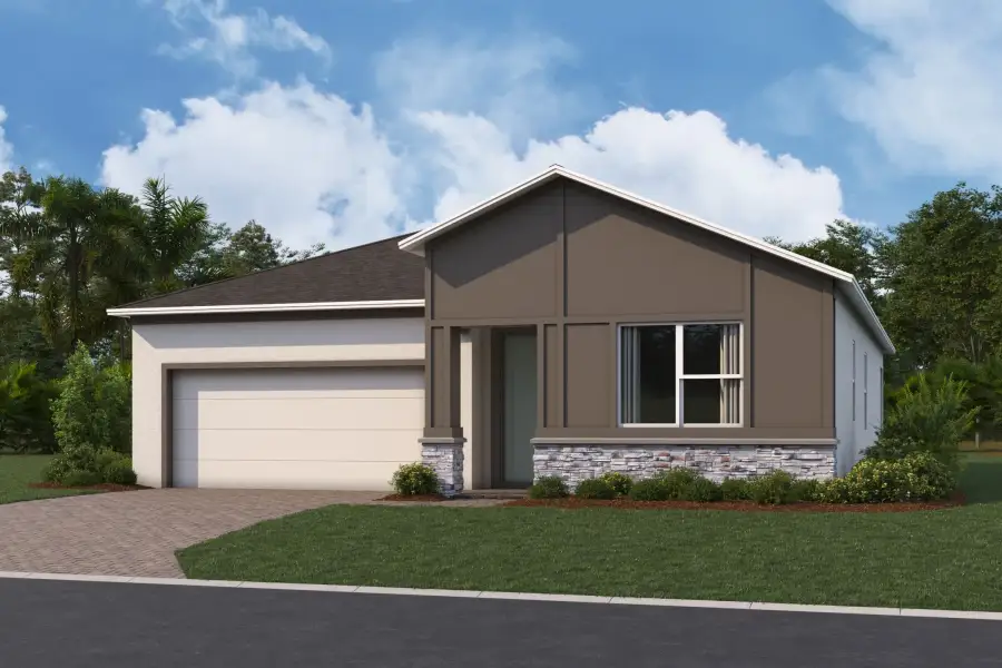 Huntington II Elevation Contemporary Huntington II Elevation Contemporary