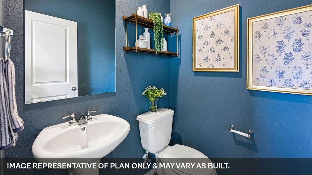 Furnished interior view inside a new home in Valverde, Bastrop (Image 13).
