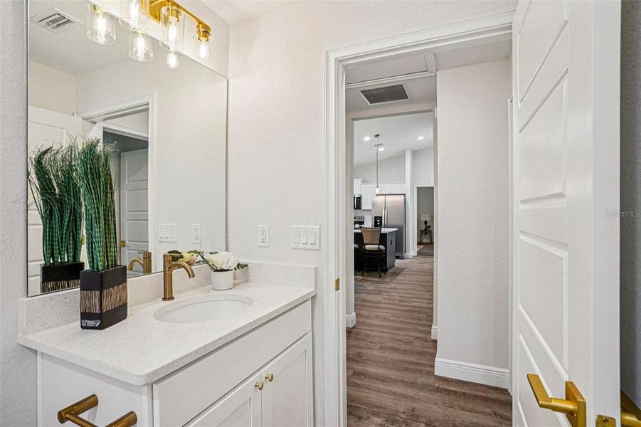 Furnished interior view inside a new home in , Citrus Springs (Image 43).