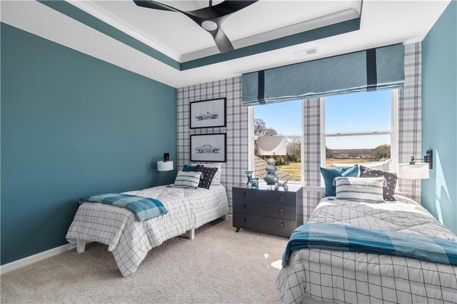Furnished interior view inside a new home in Trinity Park, McDonough (Image 39).