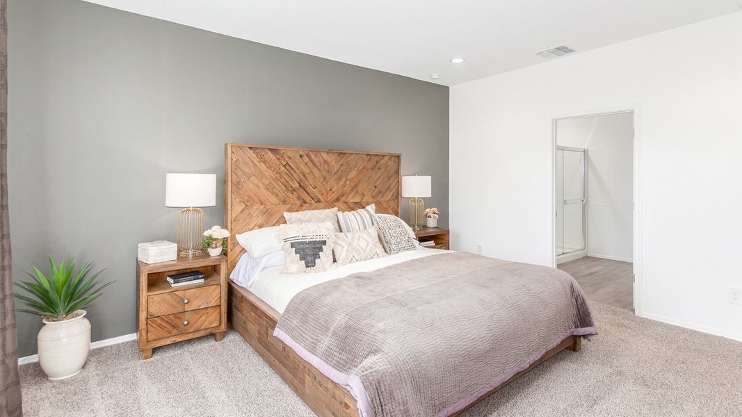 Representative furnished interior of a home built from the Cali by D.R. Horton in Barnett Village, Marana (Image 18). Representative furnished interior of a home built from the Cali by D.R. Horton in Barnett Village, Marana (Image 18).