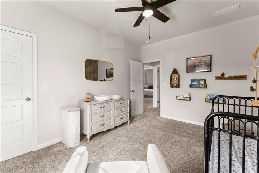 Furnished interior view inside a new home in , Gainesville (Image 36).