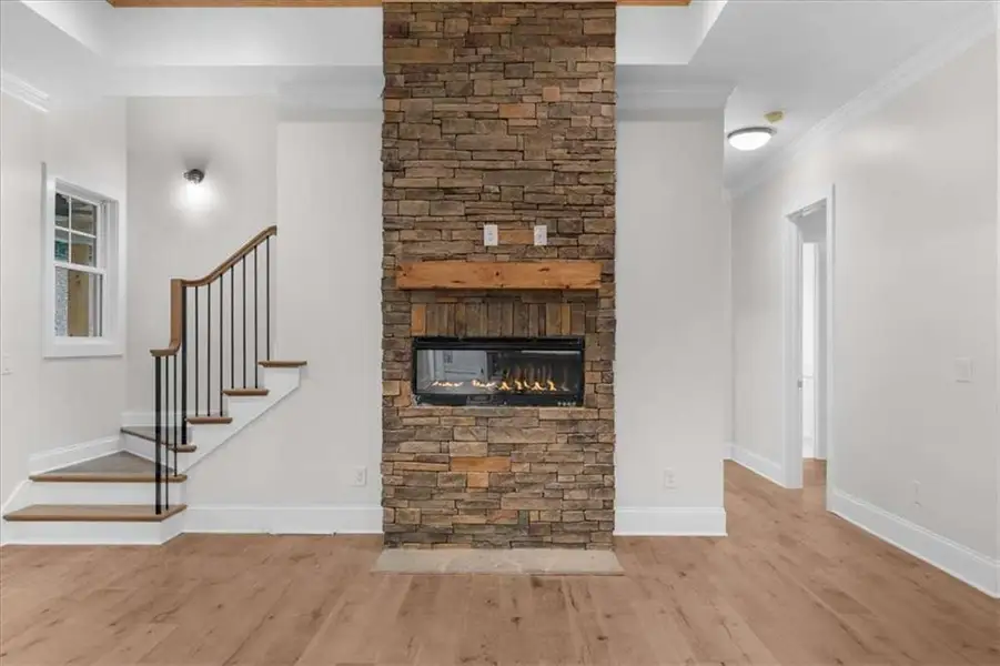 Furnished interior view inside a new home in , Cornelia (Image 11).