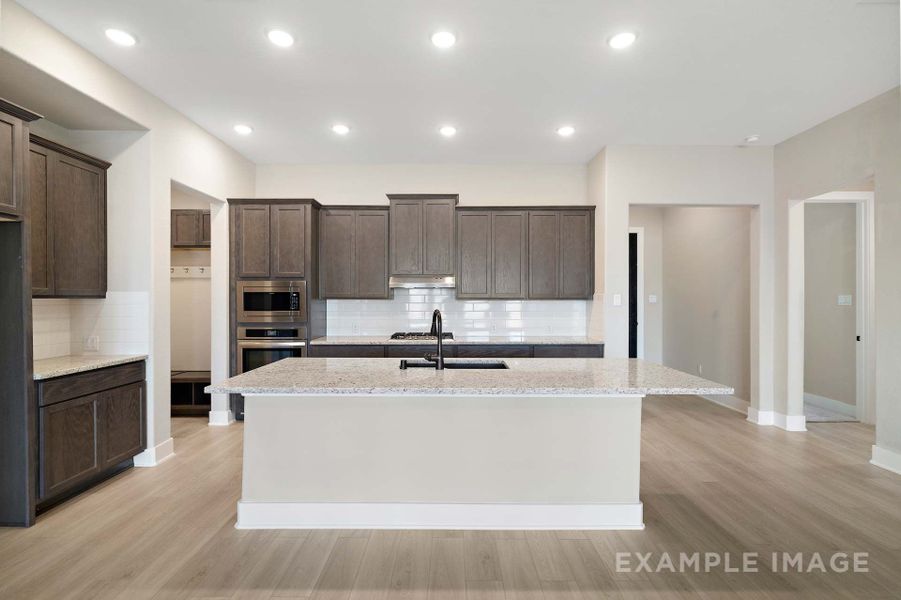 Representative furnished interior of a home built from the The Elizabeth by Davidson Homes LLC in Lago Mar, Texas City (Image 13).