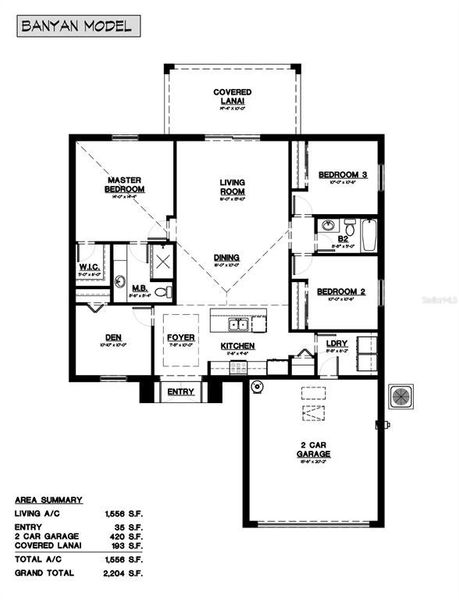 2D floor plan layout of this home in , Rotonda West, FL (Image 3). 2D floor plan layout of this home in , Rotonda West, FL (Image 3).