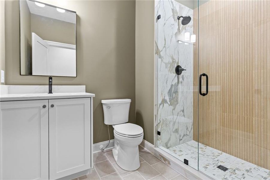 Furnished interior view inside a new home in , Buford (Image 38).