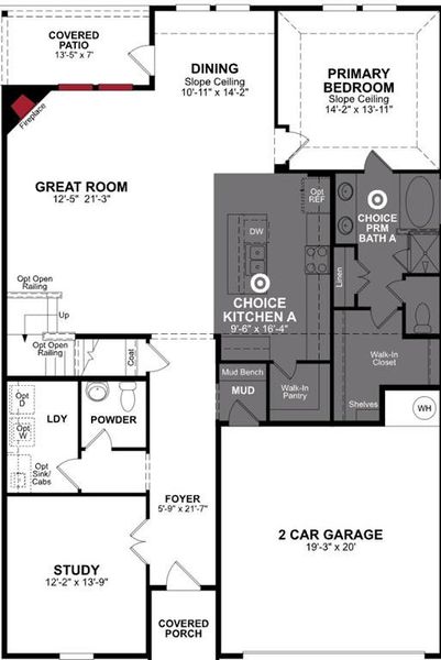 Beazer Homes Verandah Rainer plan