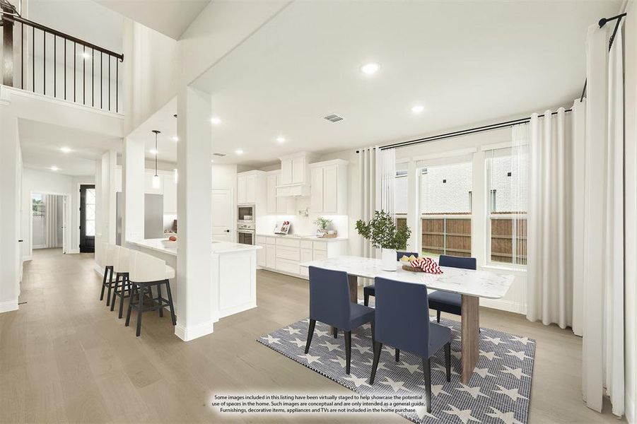 Furnished interior view inside a new home in The Retreat at North Grove 70-75, Waxahachie (Image 14). Furnished interior view inside a new home in The Retreat at North Grove 70-75, Waxahachie (Image 14).