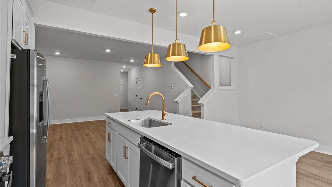 Furnished interior view inside a new home in Ransdell Pointe, Spartanburg (Image 11).