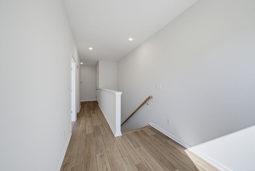 Spacious, unfurnished interior of a new home in Sweetbrier, Durham (Image 20).