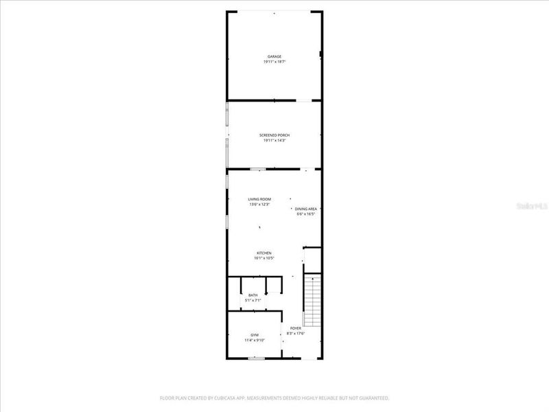 2D floor plan layout of this home in , Sarasota, FL (Image 5).