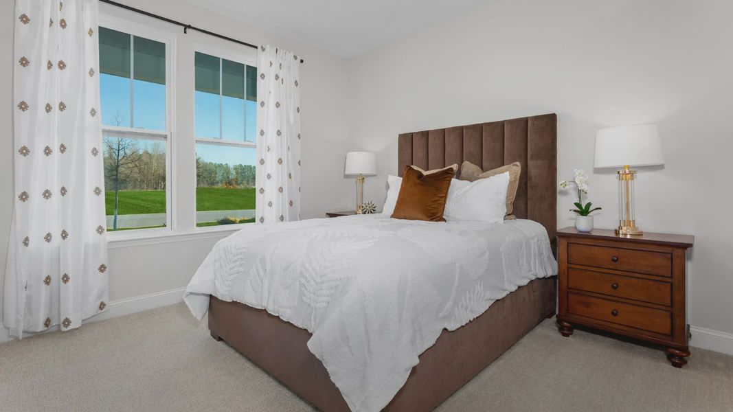 Furnished interior view inside a new home in The Farm at Neill's Creek, Lillington (Image 10).