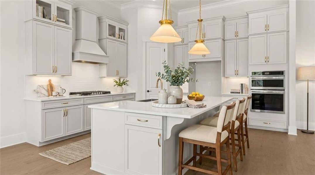 Furnished interior view inside a new home in Horizon at Laurel Canyon, Canton (Image 10).