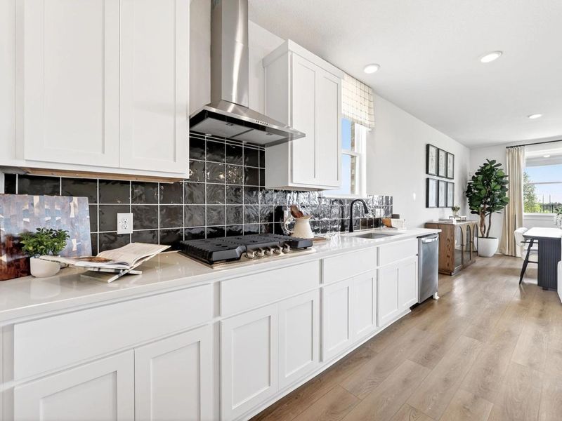 Furnished interior view inside a new home in Parks at Foster Crossing, Anna (Image 17).