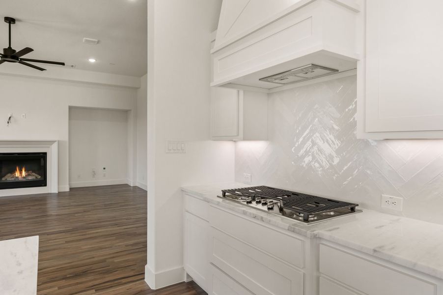 Furnished interior view inside a new home in Parks of Aledo, Aledo (Image 8).