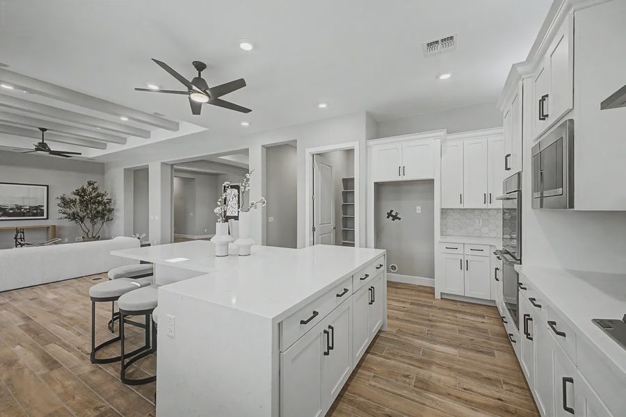 Furnished interior view inside a new home in Bellero Estates, Queen Creek (Image 13).