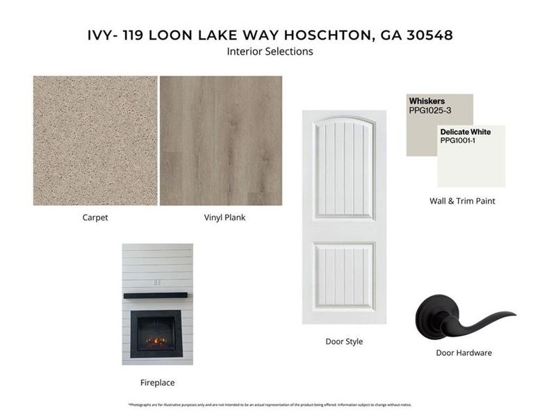 Sample of building materials used in homes in Twin Lakes, Hoschton (Image 5). Sample of building materials used in homes in Twin Lakes, Hoschton (Image 5).