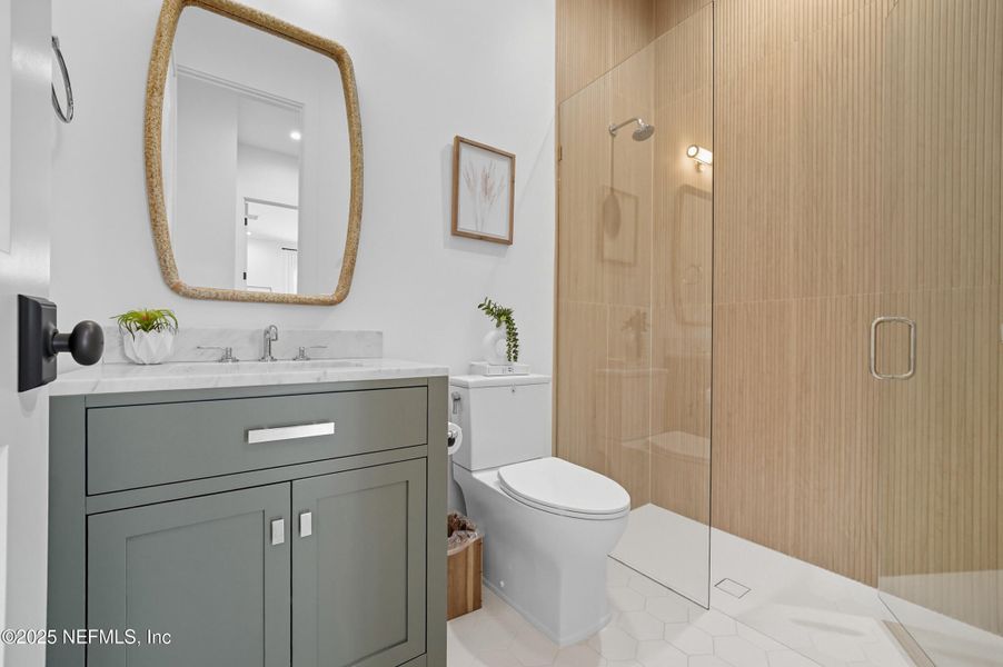 Furnished interior view inside a new home in , Ponte Vedra Beach (Image 30).