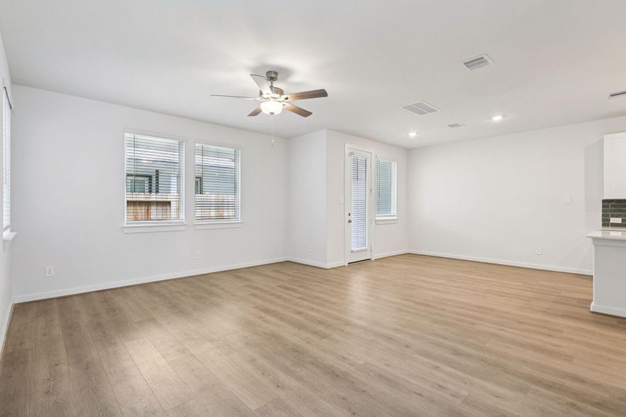 Photo is not of the actual home, but is an inspirational photo of builder’s model home and may depict options, furnishings, and/or decorator features that are not included