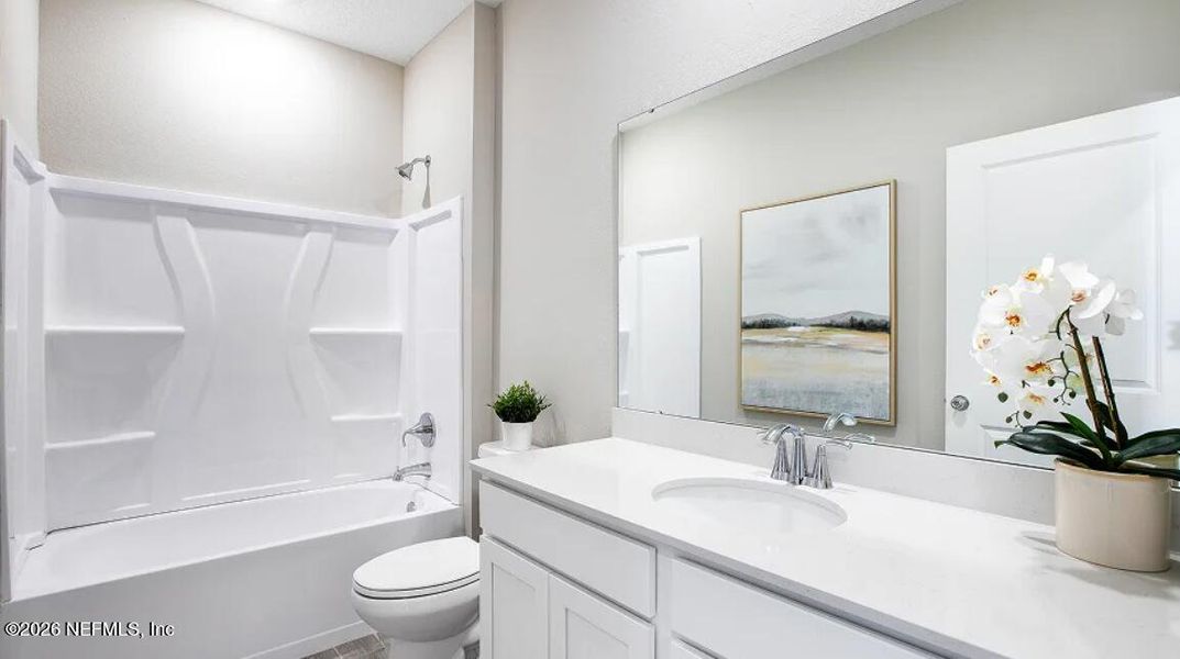 Furnished interior view inside a new home in Granary Park, Green Cove Springs (Image 8).