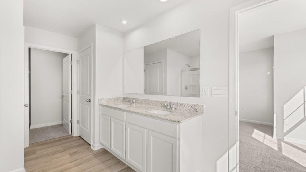 Furnished interior view inside a new home in Hughes Court, Dawsonville (Image 5).