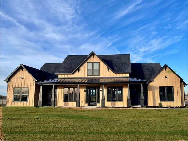 Gorgeous modern farmhouse on one full acre